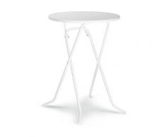 BEST Stehtisch Primo, rund 80 cm, weiß