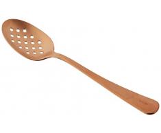 AmazonUkkitchen Mercer Kochlöffel, perforierte Schüssel, Edelstahl, 7 Stück, edelstahl, rose gold, 27.8 x 4.0 x 2.5 cm