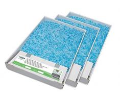 PetSafe Scoopfree Ersatzschale für ScoopFree selbstreinigende Katzentoilette, Katzenklo Schale, Katzenstreu Schale, Kristall-Katzenstreu, Geruchsfrei, PetSafe Nachfüllpatrone, Hygienisch, 3-er Pack