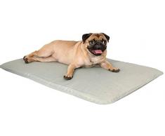 KH 771720 Pet, kühlendes Hunde- und Katzenbett - Grau - groß, L, Grey