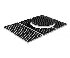 Enders SWITCH GRID Rost-in-Rost System, Gusseisen, für Enders Gasgrill KANSAS 3-Brenner, Grill-Zubehör, Grillrost, optionale Einsätze, Sear Grate, Pizzastein, Pfanne und Geflügelbräter 7787