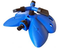 Riegolux 310080 Rasensprenger, drehbar, 3 Arme