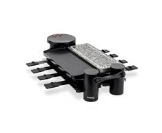 H.Koenig RP360 Raclette / 8 Personen / 4 Funktionen / 360° Drehgelenk / klappbar / 1200 W