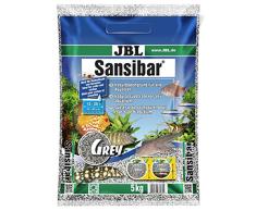 JBL Bodengrund Grau für Süß- und Meerwasser Aquarien, Sansibar Grey 5 kg, 67062