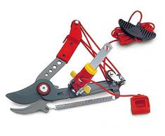 WOLF Garten 71ACA006650 Profi-Baumschere 2-schneidig Multi-Star RR-VM NEU2018, Rot, 37x23x7 cm