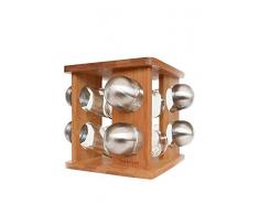 Bambum Gewürzständer 8er Set Cruet B2617 beige