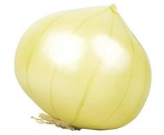 Esschert Design Zwiebel aus Kunststoff, 7,3 x 7,5 x 6,9 cm, Dekoration, Deko-Gemüse, naturgetreues Dekolebensmittel