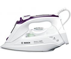 Bosch tda703121 a Dampfbügeleisen Sensixx x DA70 sensorSecure 3100 W, 200 g Dampfstoß, Funktion iTemp, weiß und violett