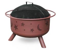 Landmann Big Sky 28335 Feuerschale mit Mond- und Sternmotiv