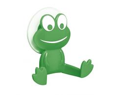 Wenko 22743100 Saughaken Frosch - Wandhaken, Kleiderhaken, 9,5 x 4 x 9,5 cm, GrÃ¼n