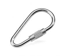 HappyBird | Quick Links Edelstahl - 4 STK. - Rapidglied Karabinerhaken