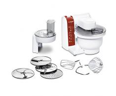Bosch MUM48010DE Küchenmaschine 600 W, 3,9 L, Durchlaufschnitzler, weiß