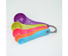 Shatchi 2506 Messlöffel, Kunststoff, 5 Stück