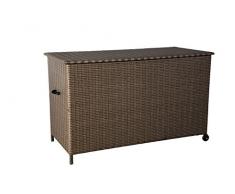 Garden Impressions Kissenbox Lucca, Earl Grey, 166x76x99cm