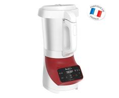 Moulinex Soup&Co Devient Soup&Plus Standmixer, Leistung: 1100 W, Ihr Verbündeter des Alltags für Ihre gemischten, heißen oder kalten Rezepte Lm924500