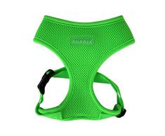 Puppia PAPA-AC1325 Neon Soft Geschirr A, XS, grün