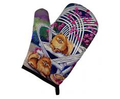 Caroline s Treasures 7176ovmt rot pomeraner Ofenhandschuh, 30,5 cm von 21,6 cm Multicolor