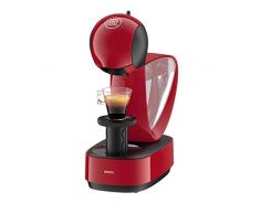 Krups Nescafé Dolce Gusto Infinissima KP1705 Kapsel Kaffeemaschine (für heiße und kalte Getränke, 15 bar Pumpendruck, manuelle Wasserdosierung, 1,2 l Wassertank, Abschaltautomatik) rot