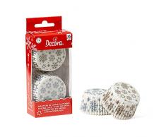 CF 36 Backförmchen Gold & Silver Stars