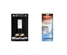 Melitta Caffeo Solo E950-101 Schlanker Kaffeevollautomat mit Vorbrühfunktion/15 Bar/LED-Display/höhenverstellbarer + 192830 Filterpatrone für Kaffeevollautomaten, 1 Patrone