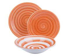 Soul Kitchen Geschirr 18 tlg. Set Old Italy orange