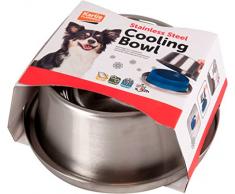 Flamingo Futterhaus feuchtem für Hunde 16 cm 820 ml