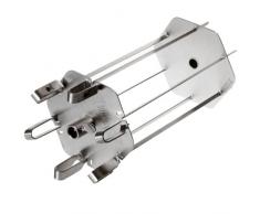 Weber 17395 Style Grill-Spiesse mit Drehspieß für rotisserie