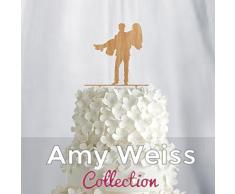 Frog Studio Home Wedding Cake Topper - AW1044W
