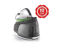 Polti PLEU0247 LA VAPORELLA XT90C Dampfbügelstation mit Heizkessel Aluminiumbügelsohle mit doppelter Keramikbeschichtung 1.4 liters, Grün/Grau