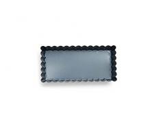 Fox Run 44513 Torten- und Quicheform, abnehmbarer Boden, 22,9 cm 10,2 cm (4 Zoll) rechteckig 4.5 x 2.25 x 0.75 inches metallisch