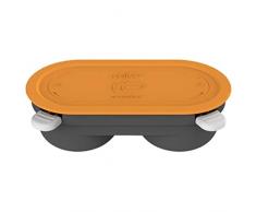 Morphy Richards 511649 Mico Eier-Pochierform für Mikrowellen, orange