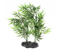 Sourcingmap Kunststoff Aquarium Aquarien Bambus Wasser Pflanze Dekoration de