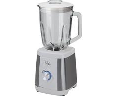 Jata BT797 Standmixer, Fassungsvermögen 1,5 l, Gehäuse aus Edelstahl, gezahnte Klinge aus Edelstahl, 2 Geschwindigkeitsstufen, 1300 W