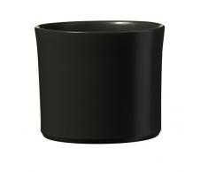 Soendgen Keramik Blumenübertopf, Miami, anthrazit, 20 x 20 x 17 cm, 0525/0020/0207