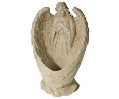 Engel mit Vertiefung für Grablicht