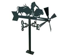Arthifor Gartenlaterne Torero Brust schwarz matt