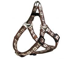 Trixie 16036 Modern Art One Touch Geschirr Coffee, S: 40–50 cm/15 mm, mokka/braun