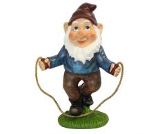 Happy G Pflanzen Garten Gartenzwerg, die der Springseil