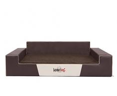 HobbyDog XL GLEBRA2 Hundematratze XL (100X68cm) Glamour Exclusive Matratze Hundematte Hund Katze Schlafplatz Haustier Tier Hause (Braun/Brown), XL, Brown, 3.5 kg