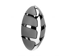 SPINDER DESING BV Bug Spinder Wandgarderobe Bug Farbe: Grau Silber Chrom, klappbare Garderobe, Design Hans Daalder, 19 L x 10 H x 5W