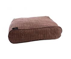 Lex & Max Beanbag Chic Sitzsack, 90 x 60 cm, Schokoladenbraun