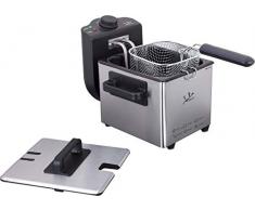Jata FR115/SL FR115 Fritteuse, Edelstahl, Fassungsvermögen 1,5 l, Fassungsvermögen 1,5 l