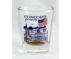 Concord New Hampshire) Great American Cities Collection Shot Glas