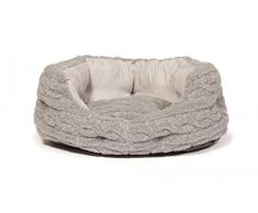 Danish Design Slumber Hundebett, Zinn, 61 cm