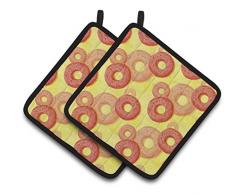 Caroline s Treasures bb7561pthd Watercolor Just Donuts verziert Topflappen, 19,1 x 19,1 cm Multicolor