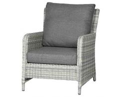 Siena Garden Soria Loungesessel, grau