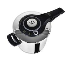 Cookpro Schnellkochtopf 22 cm 6 Liter Edelstahl