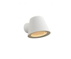 Lucide DINGO-LED - Wandleuchte AuÃen - LED Dim. - GU10 - 1x5W 3000K - IP44 - WeiÃ
