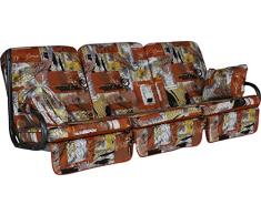 Angerer Schaukelauflage Comfort Hollywoodschaukel Auflage, braun