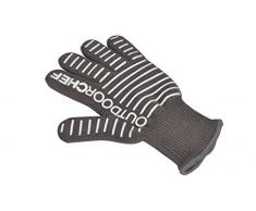 Outdoorchef GrillzubehÃ¶r, Grillhandschuh Silikonbeschichtet, grau, 18x2x26 cm, 14.491.35
